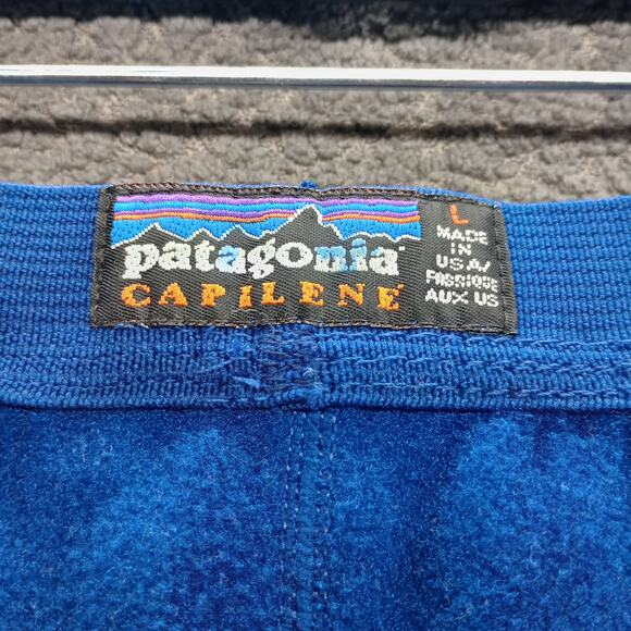 Patagonia Capilene Thermal Long John Pants Blue - Picture 5 of 6